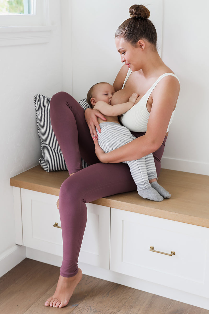 Highwaist Postpartum + Nursing Support Leggings