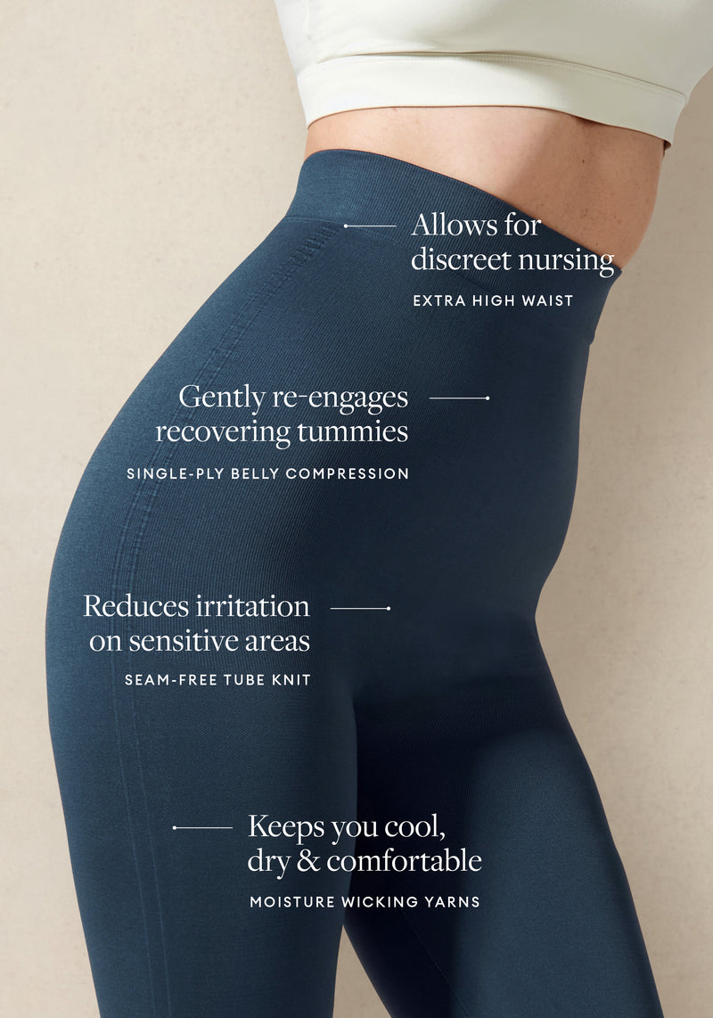 Highwaist Postpartum + Nursing Support Leggings